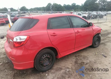 2010 Toyota Matrix из США, поврежденный, VIN 2T1KU4EE4AC480821